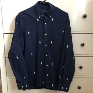 Ralph Lauren Polo long sleeve button up dress shirt